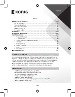 Preview for 240 page of König DVB-T2 FTA10 Manual