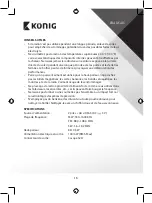 Preview for 15 page of König HAV-PR23 Manual