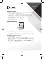 Preview for 23 page of König HAV-PR23 Manual