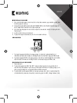 Preview for 63 page of König HAV-PR23 Manual