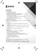 Preview for 56 page of König HAV-PR31 Manual