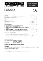 Preview for 6 page of König HAV-SR10 Instructions Manual