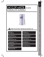 König HC-AH10 Instruction Manual preview