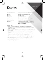 Preview for 31 page of König HC-EARTHERM60N Manual