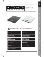 Preview for 1 page of König HC-KS10 Instruction Manual