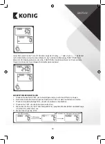 Preview for 10 page of König HC-KS32N Manual