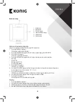 Preview for 63 page of König HC-PS310N Manual