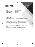 Preview for 14 page of König HC-SH11N Manual