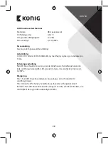 Preview for 28 page of König HC-SH11N Manual