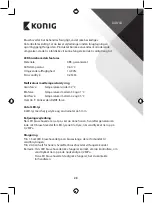 Preview for 28 page of König HC-SH20N Manual