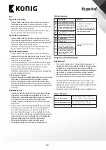 Preview for 13 page of König KN-INDUC-20 User Manual