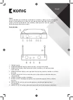 Preview for 42 page of König KN-MICW611 Manual