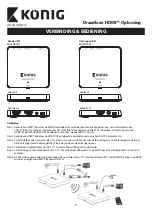 Предварительный просмотр 7 страницы König KN-WLHDMI10 Connection & Operation