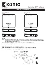 Предварительный просмотр 21 страницы König KN-WLHDMI10 Connection & Operation