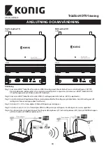 Preview for 19 page of König KN-WLHDMI20 Connection & Operation