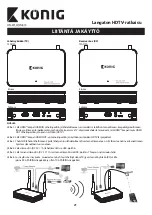 Preview for 21 page of König KN-WLHDMI20 Connection & Operation