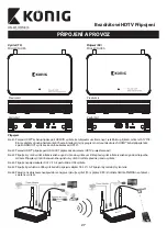 Preview for 27 page of König KN-WLHDMI20 Connection & Operation