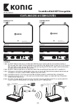 Preview for 33 page of König KN-WLHDMI20 Connection & Operation