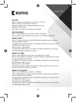 Preview for 20 page of König KN-WS101N Manual