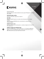 Preview for 36 page of König KN-WS101N Manual