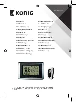 Preview for 1 page of König KN-WS400N Manual