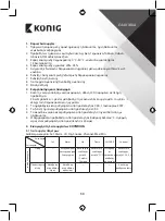 Preview for 50 page of König KN-WS400N Manual