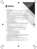 Preview for 52 page of König KN-WS400N Manual