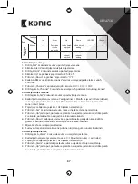 Preview for 87 page of König KN-WS400N Manual