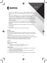 Preview for 30 page of König KN-WS500N Manual