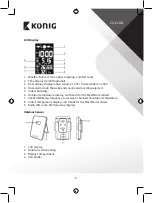 Preview for 3 page of König KN-WS510N Manual