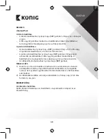 Preview for 68 page of König KN-WS510N Manual