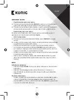 Preview for 97 page of König KN-WS510N Manual