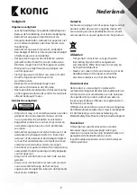 Preview for 7 page of König KNLEDFL10W User Manual