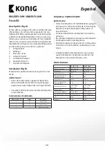 Preview for 10 page of König KNLEDFL10W User Manual