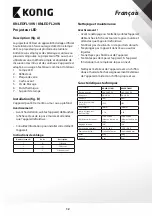 Preview for 12 page of König KNLEDFL10W User Manual