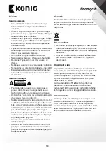 Preview for 13 page of König KNLEDFL10W User Manual