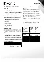 Preview for 14 page of König KNLEDFL10W1 User Manual