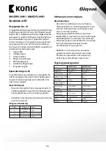 Preview for 18 page of König KNLEDFL10W1 User Manual