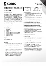 Preview for 12 page of König KNLEDFLMB10W User Manual