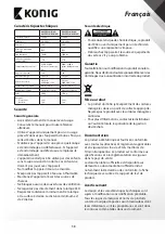 Preview for 13 page of König KNLEDFLMB10W User Manual