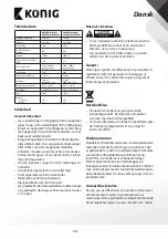 Preview for 19 page of König KNLEDFLMB10W User Manual