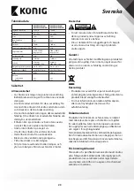 Preview for 23 page of König KNLEDFLMB10W User Manual