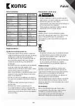 Preview for 29 page of König KNLEDFLMB10W User Manual