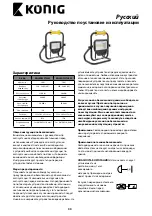 Preview for 33 page of König KNLEDFLST30W Installation And Operating Manual