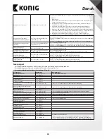 Предварительный просмотр 33 страницы König SAS-ALARM240 User Manual