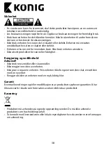 Preview for 38 page of König SAS-ALARM400 - QIG User Manual