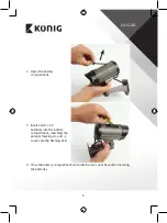 Preview for 3 page of König SAS-DUMMYCAM30 Manual