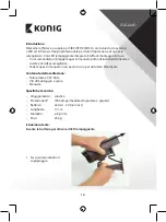 Preview for 14 page of König SAS-DUMMYCAM30 Manual