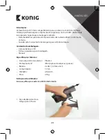 Preview for 20 page of König SAS-DUMMYCAM30 Manual