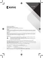 Preview for 49 page of König SAS-DUMMYCAM30 Manual